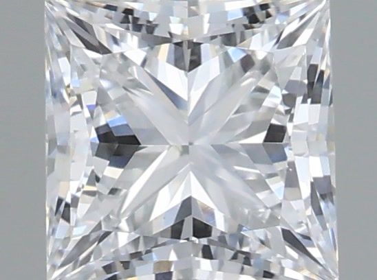 0.76 ct. princess Lab Grown Diamond front image