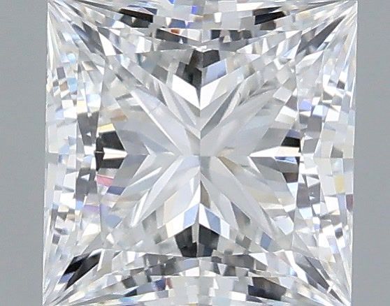 0.78 ct. princess Lab Grown Diamond front image