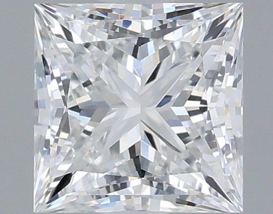 0.77 ct. princess Lab Grown Diamond front image