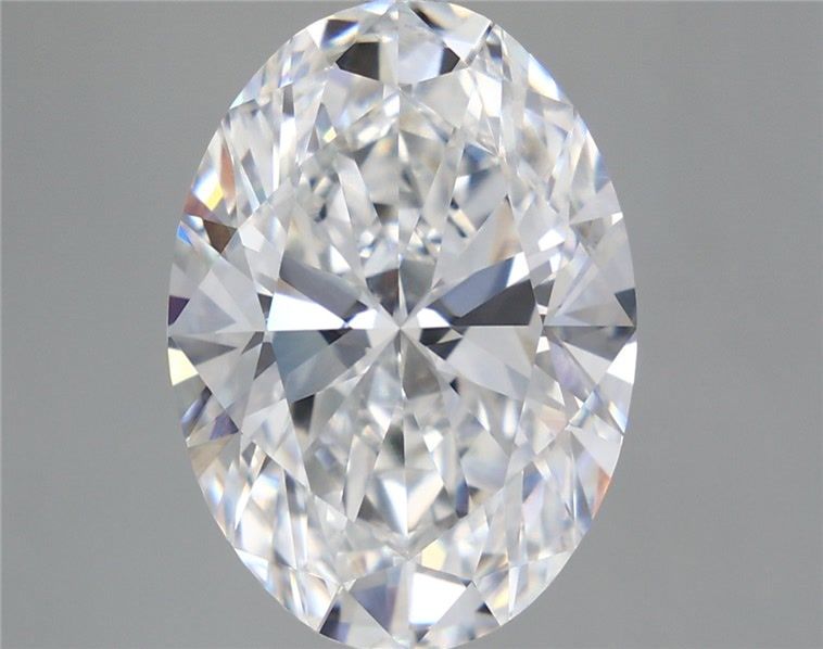 7.58 ct. oval Lab Grown Diamond front image