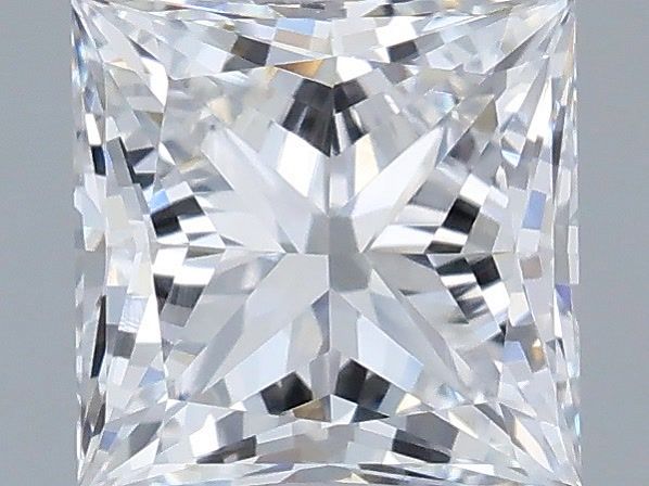 0.74 ct. princess Lab Grown Diamond front image