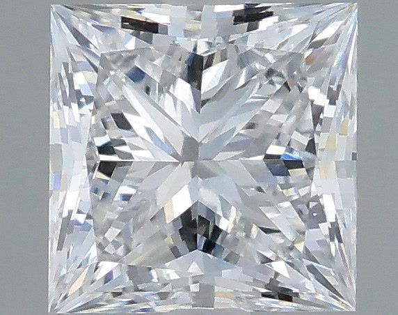 0.77 ct. princess Lab Grown Diamond front image