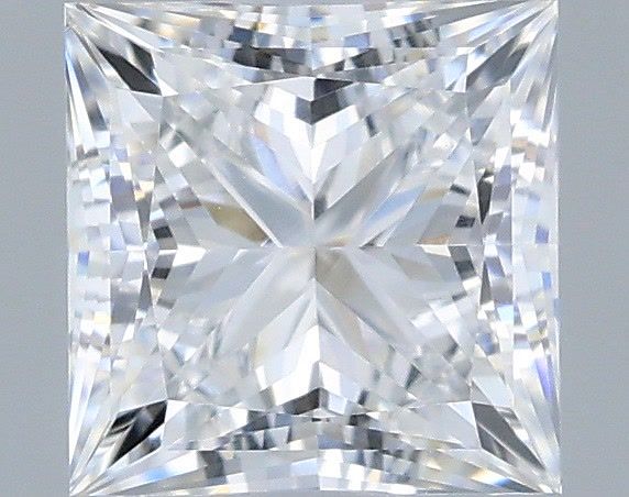 0.78 ct. princess Lab Grown Diamond front image