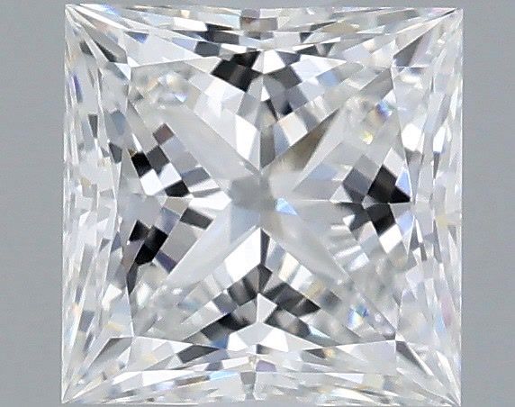 0.77 ct. princess Lab Grown Diamond front image