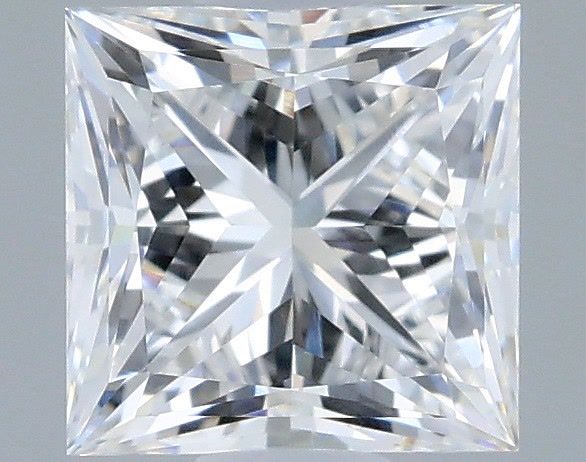 0.78 ct. princess Lab Grown Diamond front image