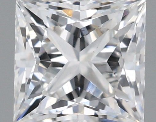 0.64 ct. princess Lab Grown Diamond front image