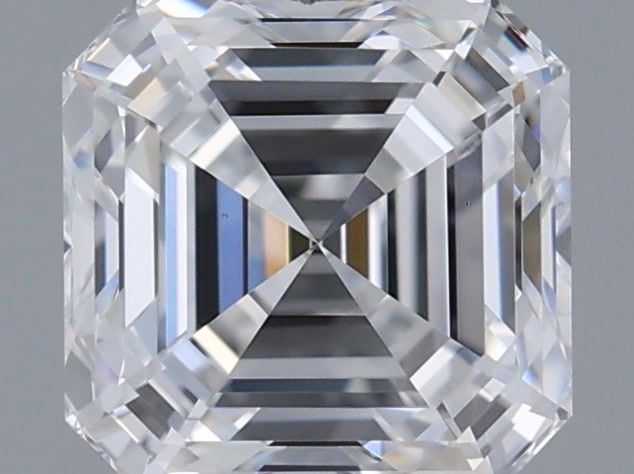 1 ct lab-grown Asscher Diamond
