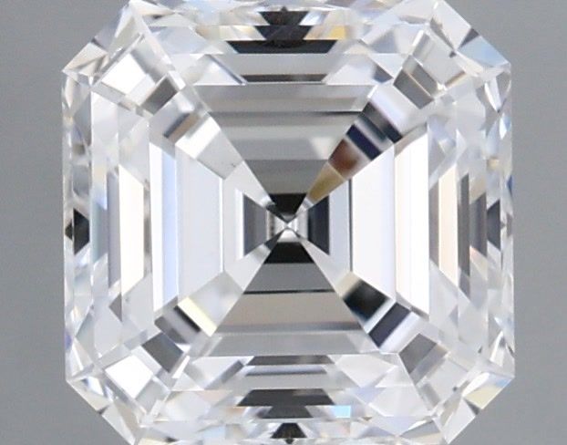 1.04 ct lab-grown Asscher Diamond