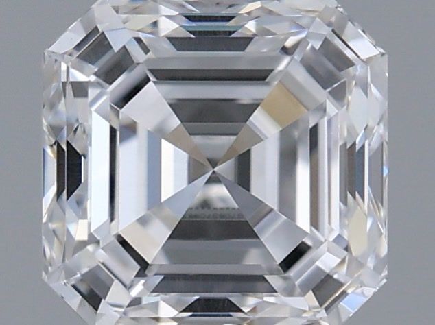 1 ct lab-grown Asscher Diamond
