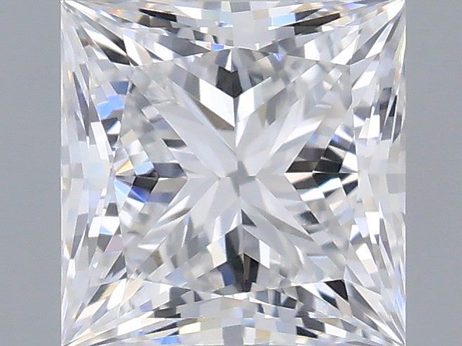 0.76 ct. princess Lab Grown Diamond front image