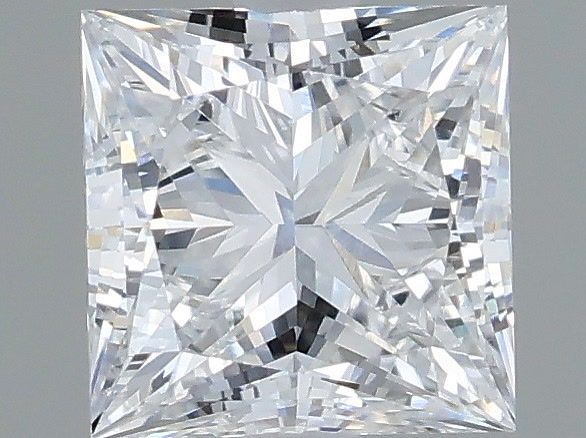 0.75 ct. princess Lab Grown Diamond front image
