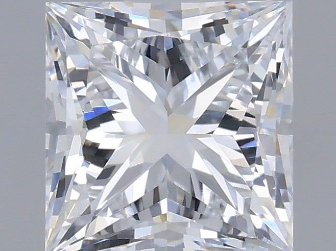 0.76 ct. princess Lab Grown Diamond front image