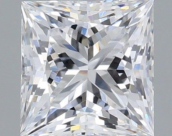 0.78 ct. princess Lab Grown Diamond front image