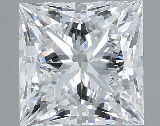 0.77 ct. princess Lab Grown Diamond front image