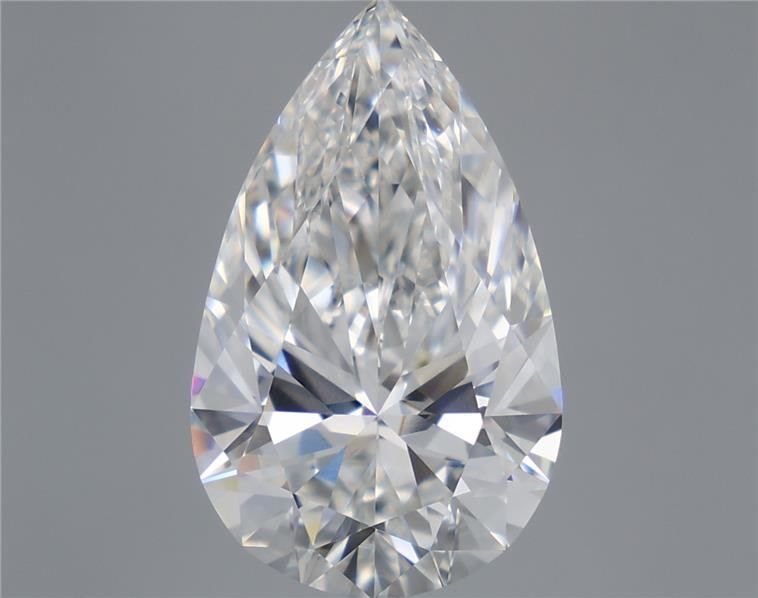7.82 ct. pear Lab Grown Diamond front image
