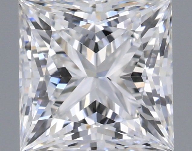 0.77 ct lab-grown Princess Diamond