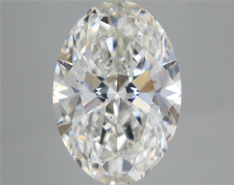 5.02 ct. oval Lab Grown Diamond front image