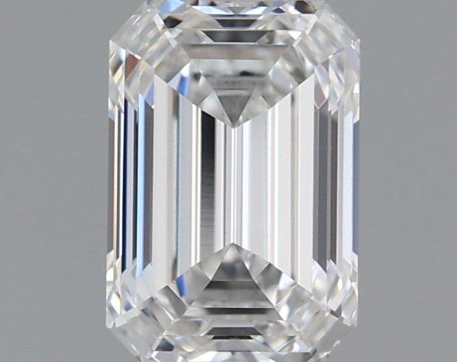 0.65 ct. emerald Lab Grown Diamond front image