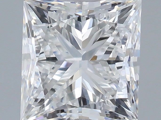 0.76 ct. princess Lab Grown Diamond front image