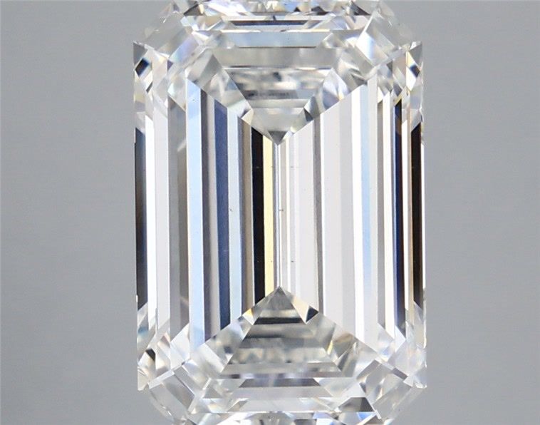 5.80 ct. emerald Lab Grown Diamond front image