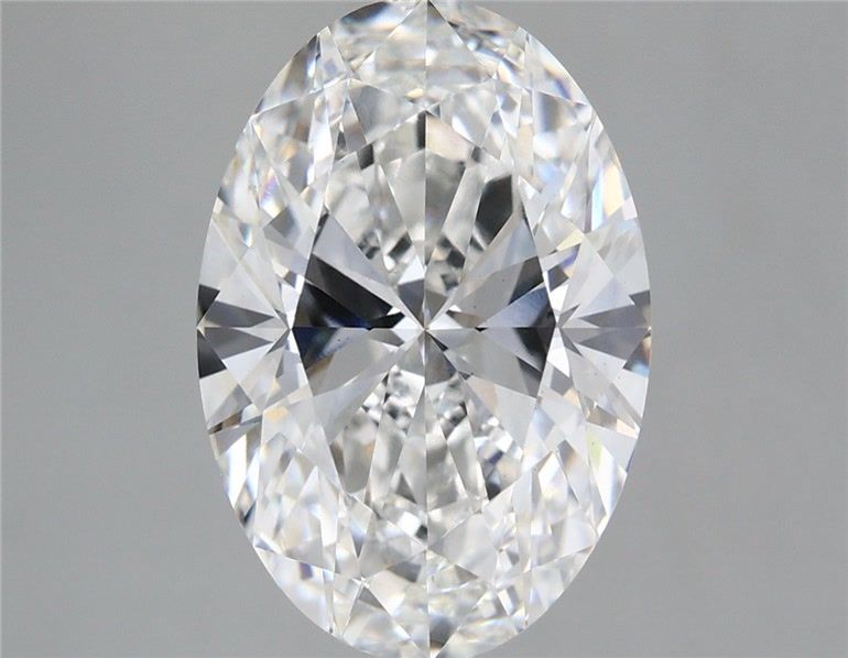 5.56 ct. oval Lab Grown Diamond front image