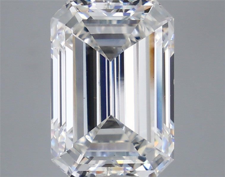 5.84 ct. emerald Lab Grown Diamond front image
