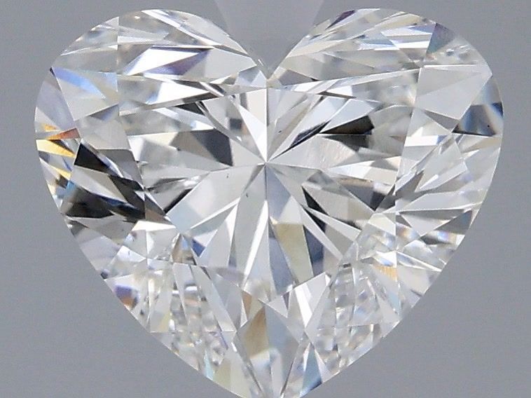 2.96 ct. heart Lab Grown Diamond front image