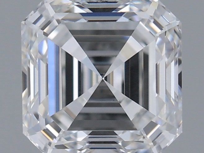 1.01 ct lab-grown Asscher Diamond