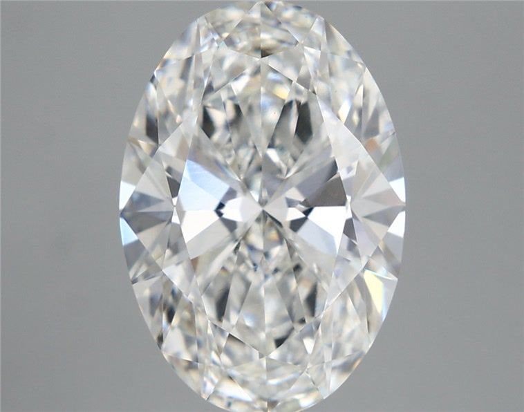 5.56 ct. oval Lab Grown Diamond front image