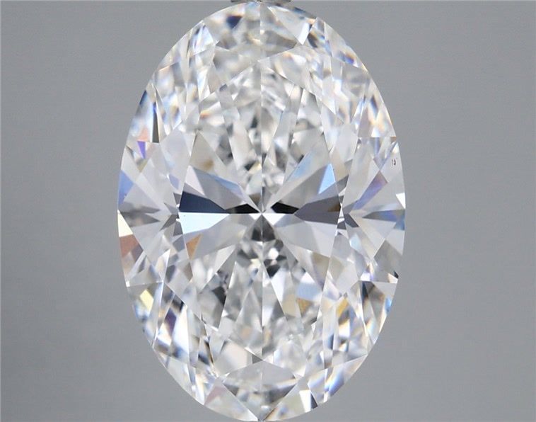 5.57 ct. oval Lab Grown Diamond front image