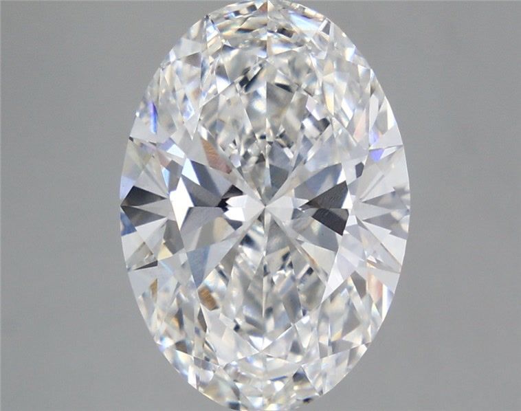 5.57 ct. oval Lab Grown Diamond front image