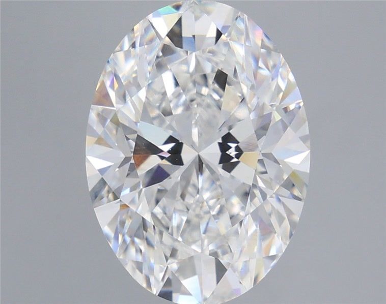 5.57 ct. oval Lab Grown Diamond front image