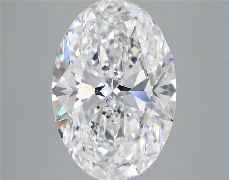 5.58 ct. oval Lab Grown Diamond front image