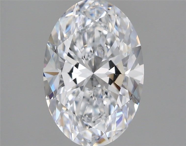 2.02 ct. oval Lab Grown Diamond front image