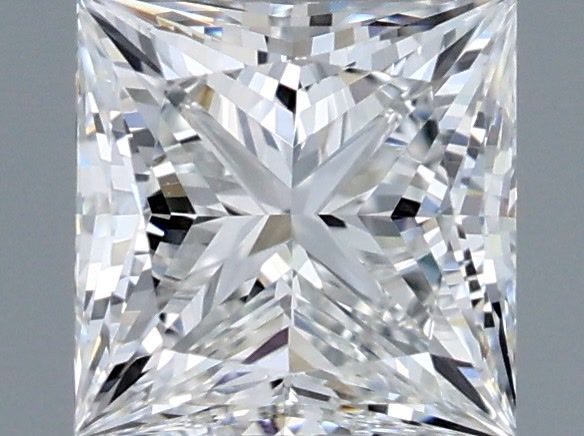 1.04 ct. princess Lab Grown Diamond front image