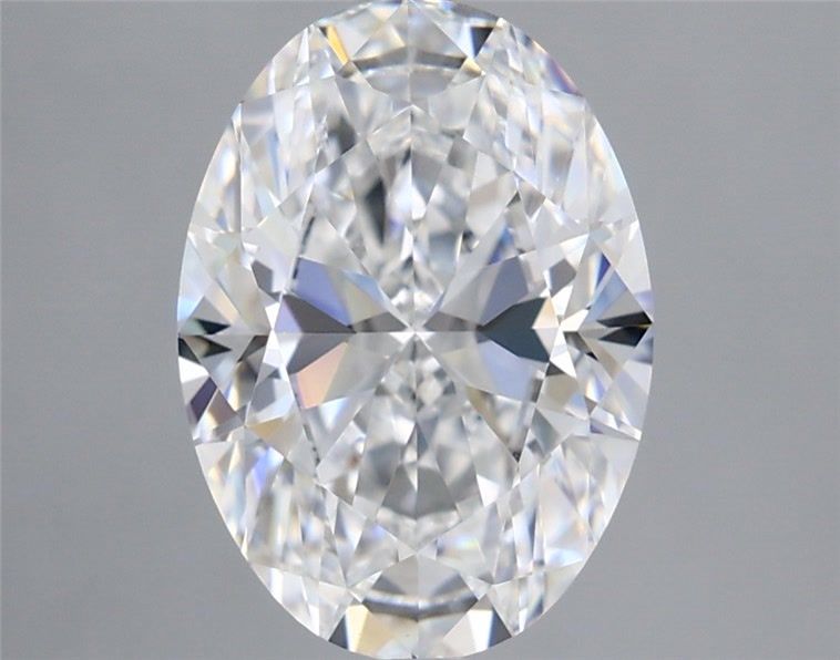 2.55 ct. oval Lab Grown Diamond front image