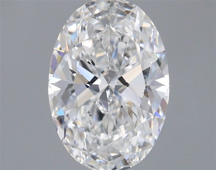 1.34 ct. oval Lab Grown Diamond front image