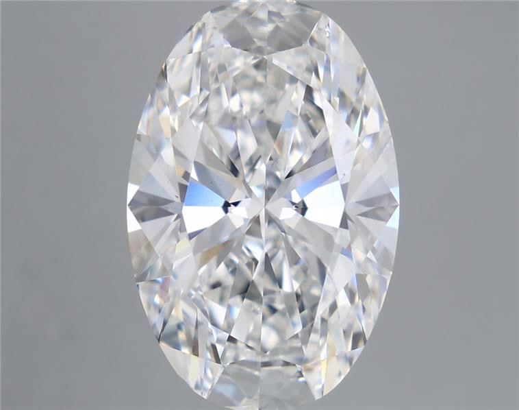 7.55 ct. oval Lab Grown Diamond front image