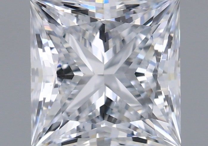 1.01 ct lab-grown Princess Diamond