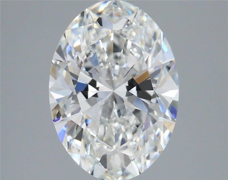 3.08 ct. oval Lab Grown Diamond front image