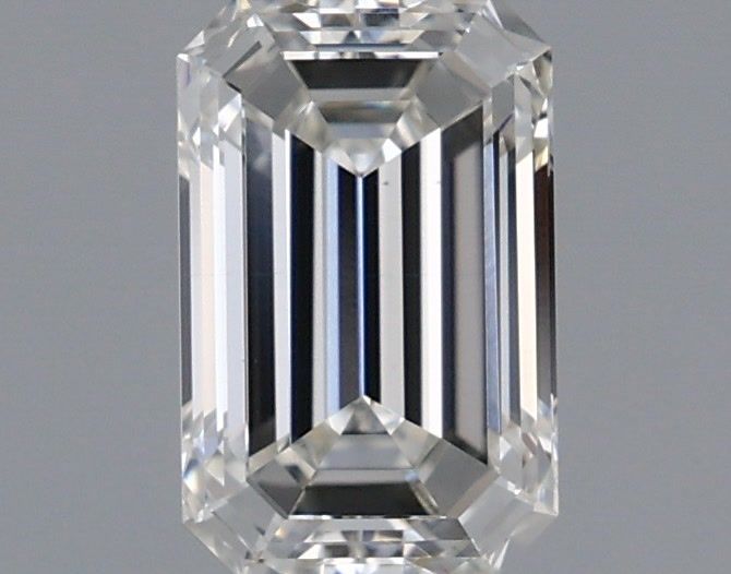 0.98 ct. emerald Lab Grown Diamond front image