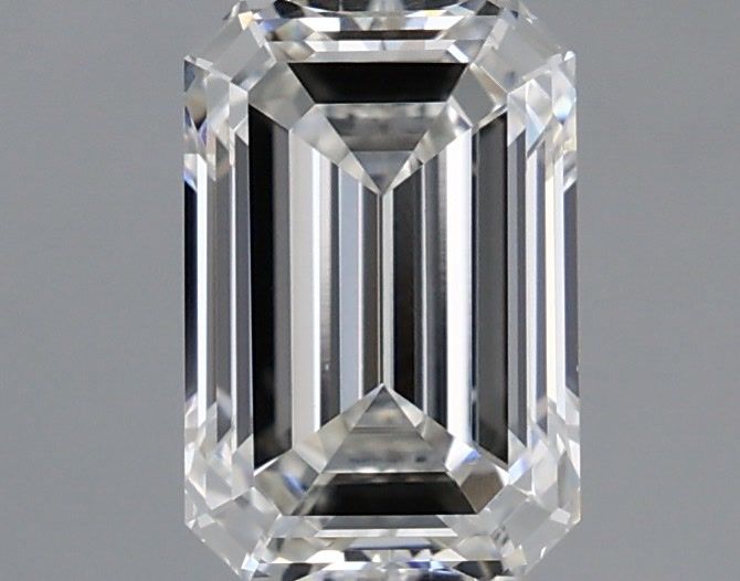 1.24 ct. emerald Lab Grown Diamond front image