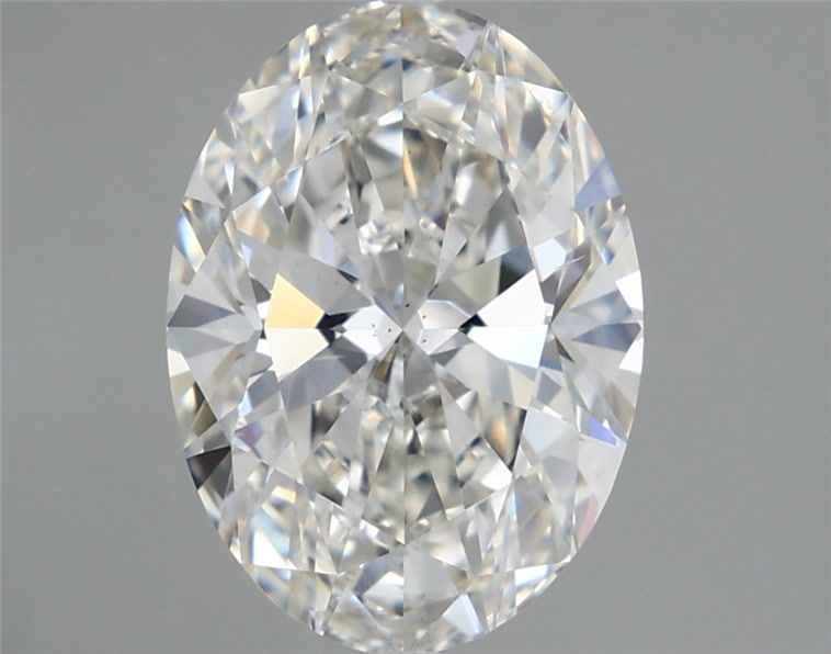 3.50 ct. oval Lab Grown Diamond front image