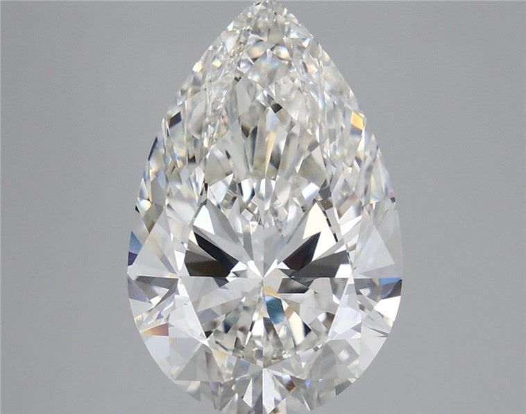 6.19 ct. pear Lab Grown Diamond front image