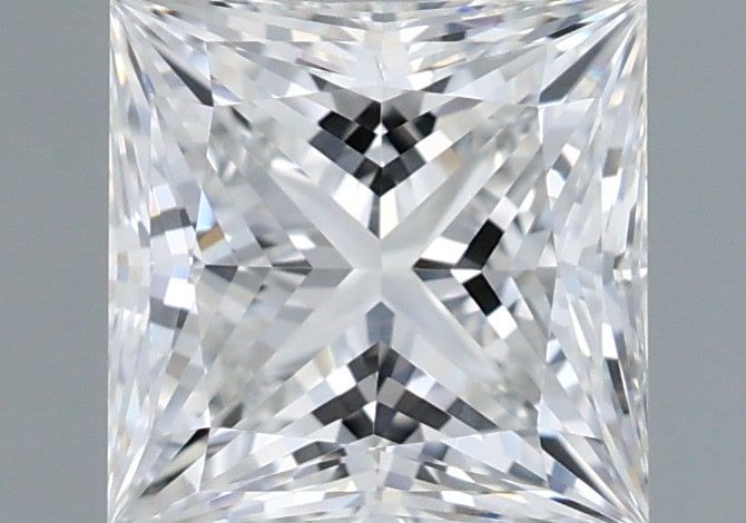 1.24 ct. princess Lab Grown Diamond front image