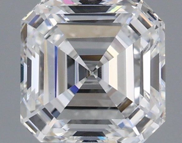1.08 ct lab-grown Asscher Diamond