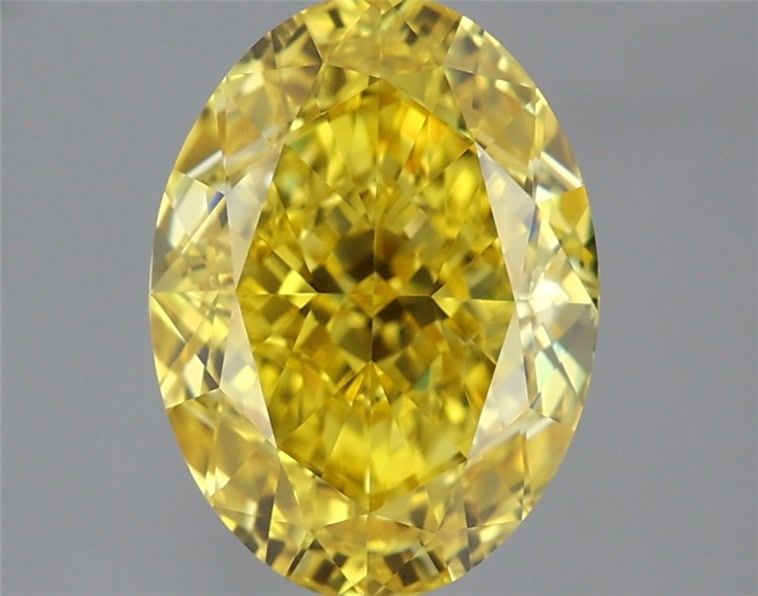 1.92 ct. oval Lab Grown Diamond front image