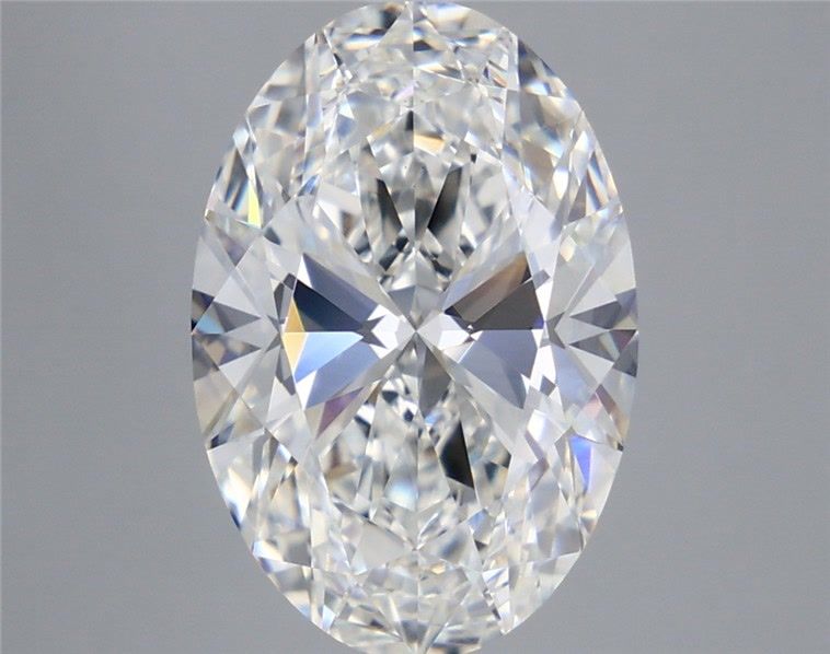 5.56 ct. oval Lab Grown Diamond front image