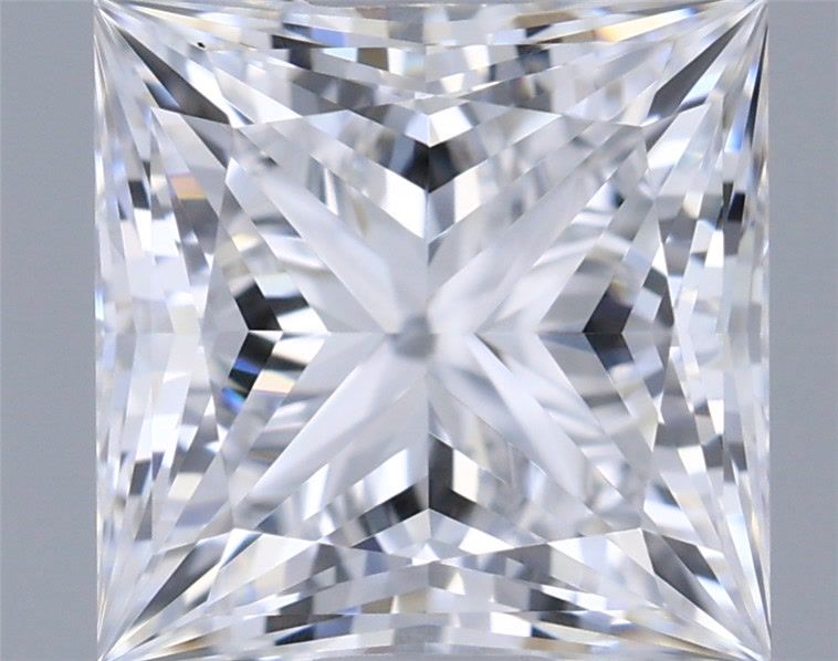 1.24 ct. princess Lab Grown Diamond front image