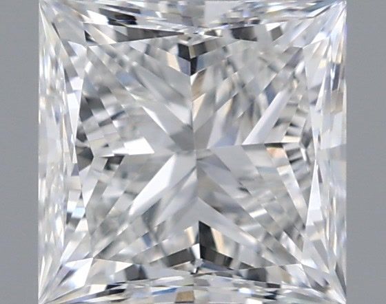 1.10 ct. princess Lab Grown Diamond front image